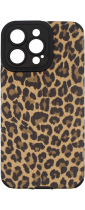 Vivid Silicone Case Apple iPhone 15 Pro Max Leopard Yellow