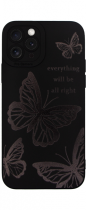 Vivid Silicone Case Apple iPhone 15 Pro Butterfly