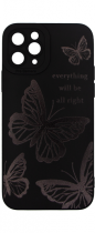 Vivid Silicone Case Apple iPhone 15 Pro Butterfly