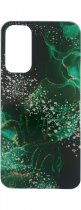 Vivid TPU Print Case Samsung Galaxy A35 5G Green/Black