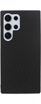 Vivid Carbon Fiber Case Samsung Galaxy S24 Ultra Black