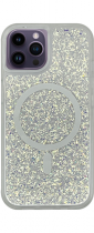 Vivid Magsafe Glitter Shine Case Apple iPhone 11 Pro Silver