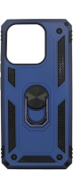 Vivid Ring Rugged Armor Case Redmi Note 13 Pro+ 5G Blue