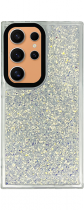 Vivid Glitter Shine Case Samsung Galaxy S24 Ultra Silver