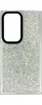 Vivid Glitter Shine Case Samsung Galaxy S24 Ultra Silver