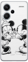 Disney Case Redmi Note 13 Pro+ 5G Mickey and Minnie Full Print Secret White