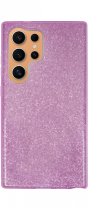 Vivid Glitter Shine Plastic Hard Case Samsung Galaxy S24 Ultra Purple