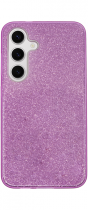 Vivid Glitter Shine Plastic Hard Case Samsung Galaxy S24 Purple