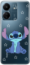 Disney Case Redmi 13C Stitch Partial Print Transparent