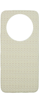 Vivid Woven Pattern Case Redmi A3 Beige