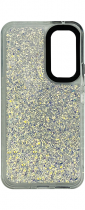 Vivid Glitter Shine Case Samsung Galaxy A14 4G/5G Silver