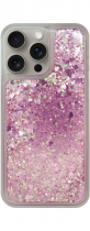 Vivid Liquid Glitter Case Apple iPhone 15 Pro Max Pink