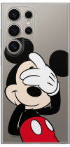 Disney Case Samsung Galaxy S24 Ultra Mickey Partial Print Hiding Transparent