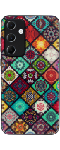 Vivid Ethnic Style Case Samsung Galaxy A35 5G Red