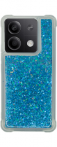 Vivid Liquid Glitter Case Redmi Note 13 Pro/Poco X6 5G Blue