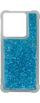 Vivid Liquid Glitter Case Redmi Note 13 Pro/Poco X6 5G Blue