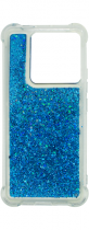 Vivid Liquid Glitter Case Redmi Note 13 Pro/Poco X6 5G Blue