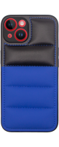 Vivid Puffer Back Cover Apple iPhone 14 Blue/Black