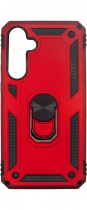 Vivid Ring Rugged Armor Case Samsung Galaxy A15 4G/5G Red