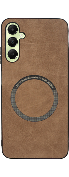Vivid Magsafe Wooden Pattern Case Samsung Galaxy A05s Brown