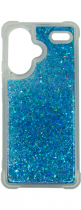 Vivid Liquid Glitter Case Redmi Note 13 Pro+ 5G Blue