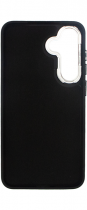 Vivid Diamond Shape PU Leather Case Samsung Galaxy S24+ Black