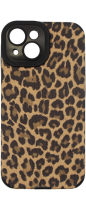 Vivid Silicone Case Apple iPhone 15 Leopard Yellow