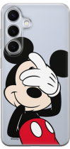 Disney Case Samsung Galaxy S24 Mickey Partial Print Hiding Transparent