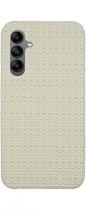 Vivid Woven Pattern Case Samsung Galaxy A04s Beige