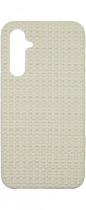 Vivid Woven Pattern Case Samsung Galaxy A04s Beige