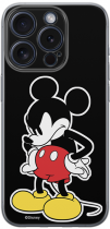 Disney Case Apple iPhone 15 Pro Mickey Full Print Angry Black