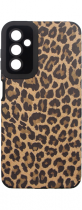 Vivid Silicone Case Samsung Galaxy A14 4G/5G Leopard Yellow