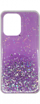 Vivid Liquid Glitter Case Redmi Note 13 Pro/Poco X6 5G Purple/Multicolor