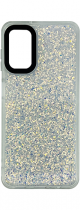 Vivid Glitter Shine Case Samsung Galaxy A04s Silver