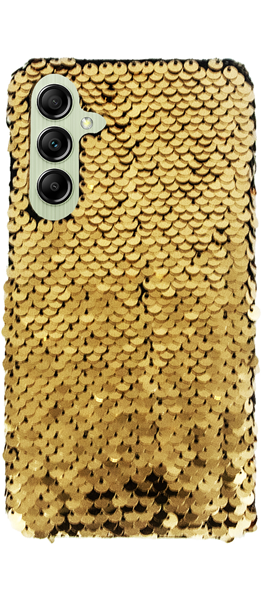 Vivid Sequin Case Samsung Galaxy A14 4G/5G Gold
