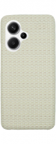 Vivid Woven Pattern Case Redmi 13C Beige