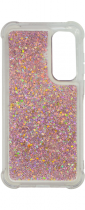 Vivid Liquid Glitter Case Samsung Galaxy A35 5G Rose Gold