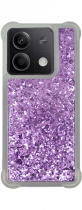 Vivid Liquid Glitter Case Redmi Note 13 5G Purple