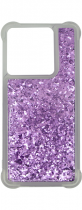 Vivid Liquid Glitter Case Redmi Note 13 5G Purple