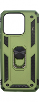 Vivid Ring Rugged Armor Case Redmi Note 13 5G Green