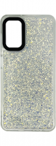 Vivid Glitter Shine Case Samsung Galaxy A13 5G Silver