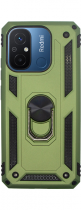 Vivid Ring Rugged Armor Case Xiaomi Redmi 12C Green