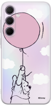 Disney Case Samsung Galaxy A35 5G Winnie the Pooh Partial Print Balloon Transparent