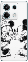 Disney Case Redmi Note 13 5G Mickey and Minnie Full Print Secret White