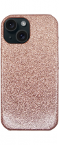 Vivid Glitter Case Apple iPhone 15 Rose Gold