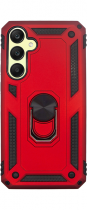 Vivid Ring Rugged Armor Case Samsung Galaxy A25 5G Red