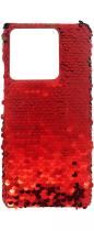 Vivid Sequin Case Redmi Note 13 5G Red