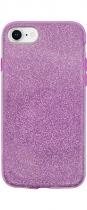 Vivid Glitter Shine Plastic Hard Case Apple iPhone 6/6s/7/8 Purple