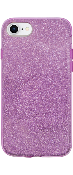 Vivid Glitter Shine Plastic Hard Case Apple iPhone 6/6s/7/8 Purple