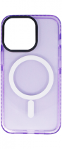 Vivid Magsafe Silicone Case Apple iPhone 13 Pro Purple